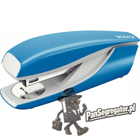 Zszywacz 55020 LEITZ 24-26/6 30k jasnoniebieski średni metalowy 55020030