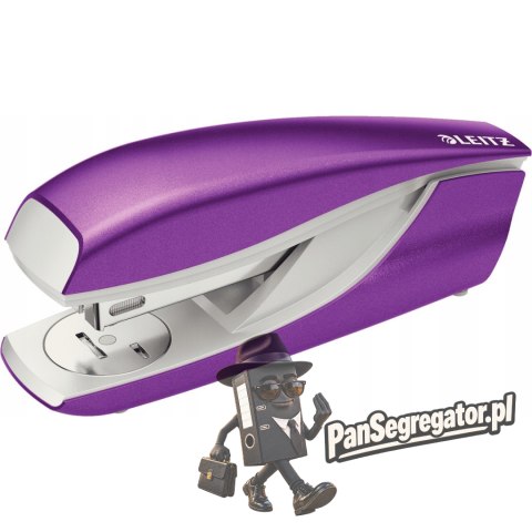 Zszywacz 55021 LEITZ WOW 24-26/6 30k fioletowy średni metalowy 55021062