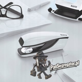 Zszywacz 55021 LEITZ WOW biały 24-26/6 30k średni metalowy 55021001