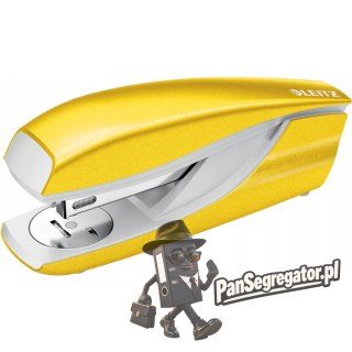 Zszywacz 55021 LEITZ WOW żółty 24-26/6 30k średni metalowy 55021016