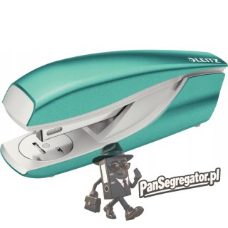 Zszywacz 55021 WOW 24-26/6 30k turkusowy średni metalowy 55021051 LEITZ
