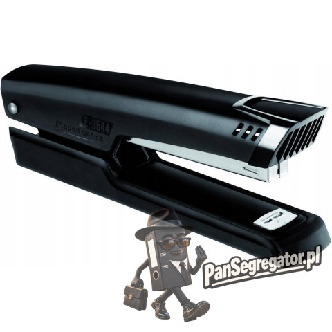 Zszywacz ESSENTIALS METAL 25kartek czarny długi magazynek MAPED 354411