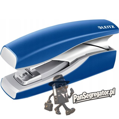 Zszywacz LEITZ New NeXXt Softpress Flat Clinch niebieski 56030035