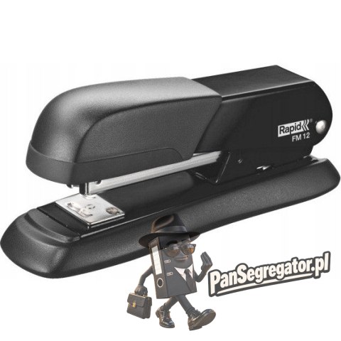 Zszywacz RAPID FM12 24-26/6 25kartek czarny 5000273 metalowy