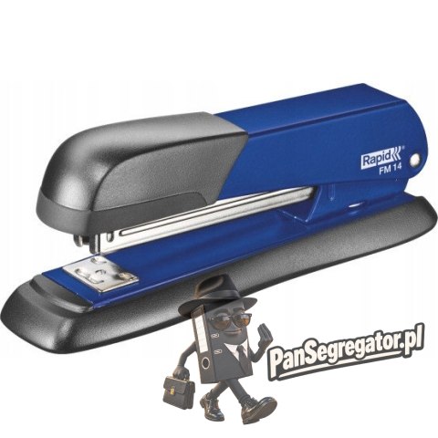 Zszywacz RAPID FM14 24-26/6 25kartek niebieski 5000280 metalowy