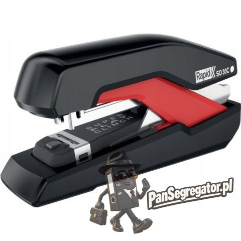Zszywacz SO30C SUPREME OMNIPRESS czarno- czerwowny 30kartek 5000550 RAPID