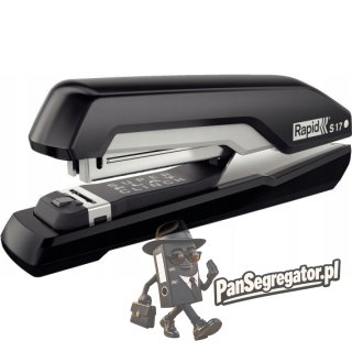 Zszywacz SUPREME S17 czarny 30kartek RAPID 5000537