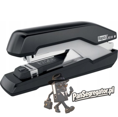Zszywacz SUPREME SO30 czarny 30kartek RAPID 5000546