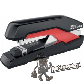 Zszywacz SUPREME SO60 czarno-czerwony 60kartek RAPID 5000553