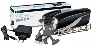 Zszywacz elektryczny LEITZ NeXXt czarny do 10 kartek 55320095