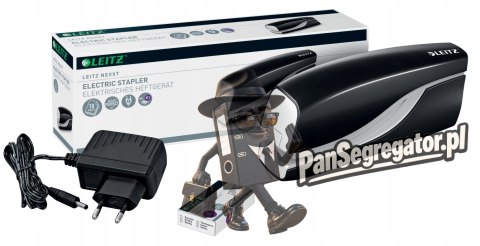 Zszywacz elektryczny LEITZ NeXXt czarny do 10 kartek 55320095