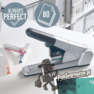 Zszywacz kasetowy 5551 LEITZ srebrny 80 kartek 55510084