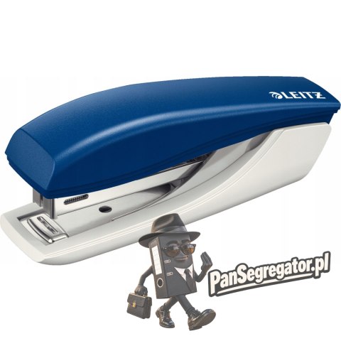Zszywacz mini LEITZ niebieski 10 kartek 55170035