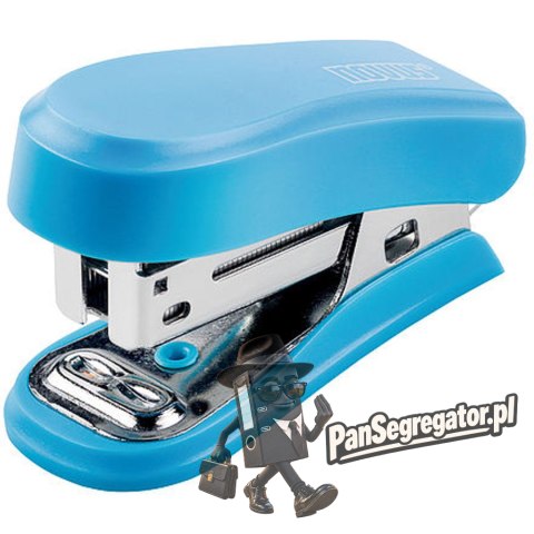 Zszywacz mini NOVUS błękitny+zszywki 24/6 blister 020-1908 AMEX