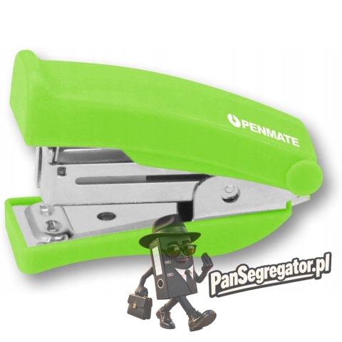 Zszywacz mini PS-200 żółtozielony 20k, 24/6 TT8493 PENMATE
