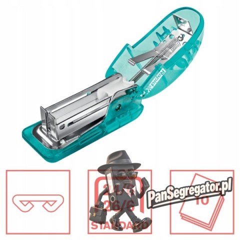 Zszywacz mini RAPID COLOUR"ICE F4 niebieski 5001327