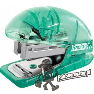 Zszywacz mini RAPID COLOUR"ICE F4 zielony 5001326
