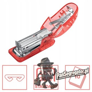 Zszywacz mini Rapid Colour`Breeze F4 10 kartek koralowy 5001531 RAPID