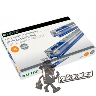 Zszywki K6 do zszywacza kasetowego 5551 i 5550 26/6 LEITZ 55910000