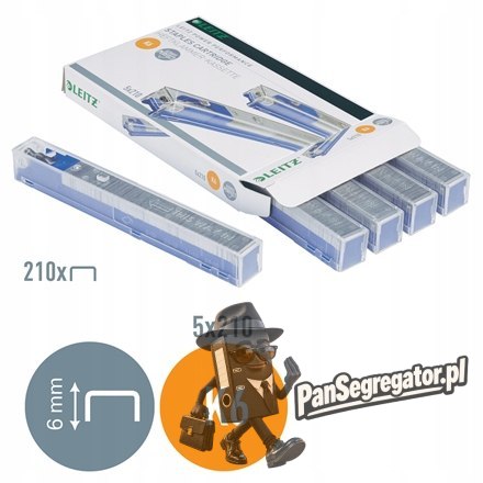 Zszywki K6 do zszywacza kasetowego 5551 i 5550 26/6 LEITZ 55910000