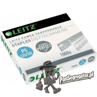 Zszywki LEITZ galwanizowane 25/10 1000szt. 55740000