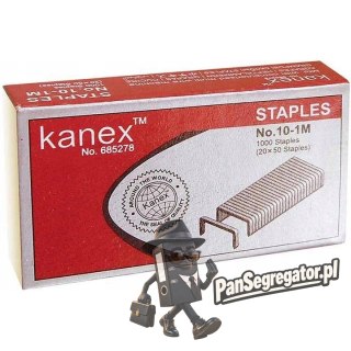 Zszywki nr.10 (1000szt.) NO.10-1M KANEX