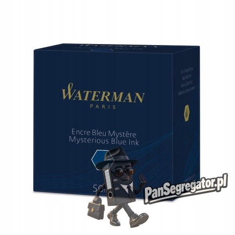 Atrament WATERMAN czarno-niebieski 51066 S0110790