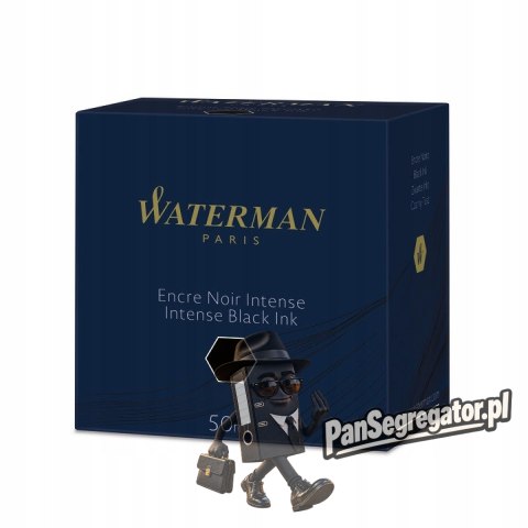 Atrament WATERMAN czarny S0110710