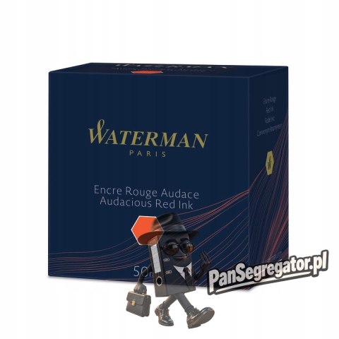 Atrament WATERMAN czerwony S0110730