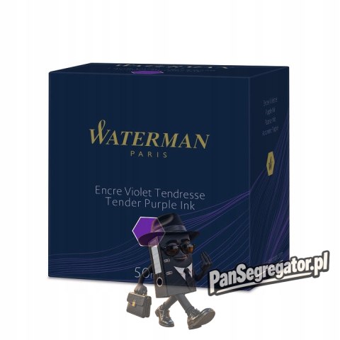 Atrament WATERMAN fioletowy/ purpurowy S0110750