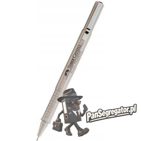 Cienkopis ECCO PIGMENT 0.7mm czarny 166799 FC FABER-CASTELL