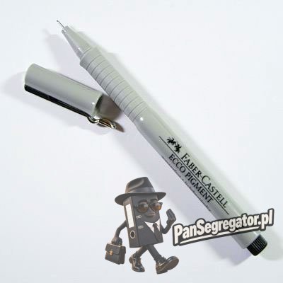 Cienkopis ECCO PIGMENT 0.8mm czarny 166899 FC FABER-CASTELL