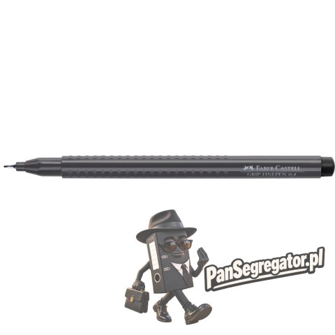 Cienkopis GRIP czarny 151699 Faber-Castell