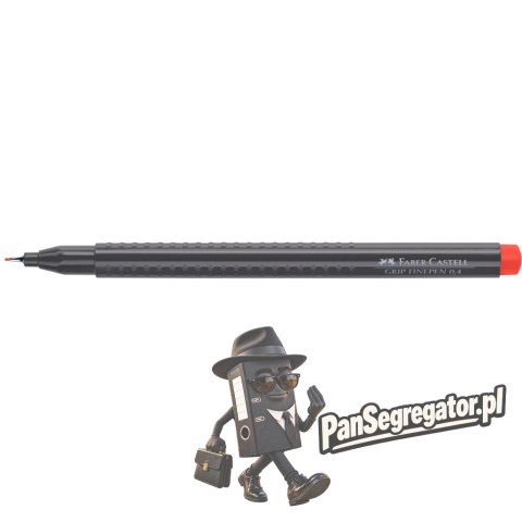 Cienkopis GRIP czerwony 151621 Faber-Castell