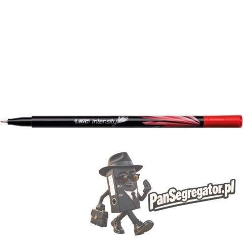 Cienkopis INTENSITY FINE czerwony 942084 BIC