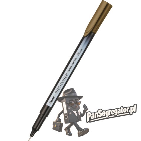 Cienkopis POINTLINER COLOUR brązowy S40-E3 PENTEL