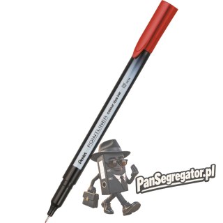 Cienkopis POINTLINER COLOUR czerwony S40-B PENTEL
