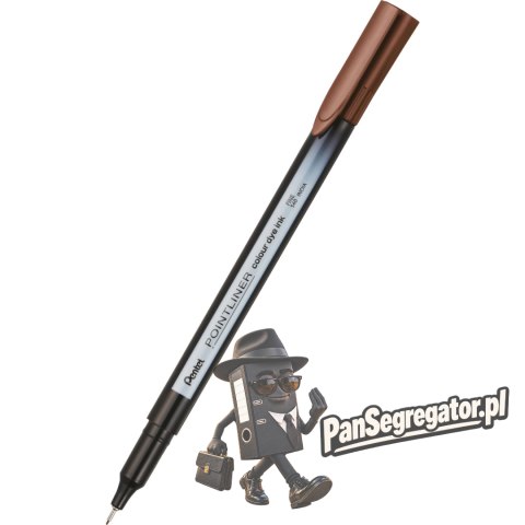 Cienkopis POINTLINER COLOUR orzechowy S40-E PENTEL