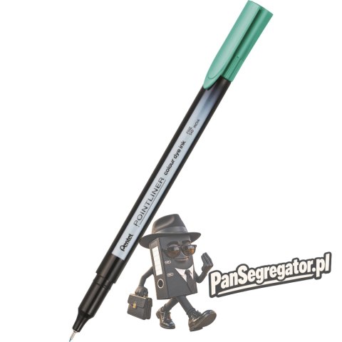 Cienkopis POINTLINER COLOUR szmaragdowy S40-D4 PENTEL