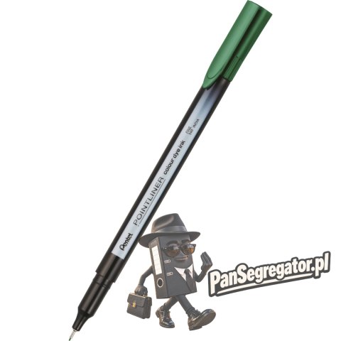Cienkopis POINTLINER COLOUR zielony S40-D PENTEL