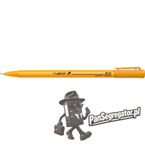 Cienkopis RYSTOR RC-04 pomarańczowy 403-005