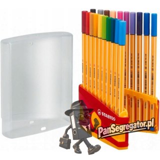 Cienkopis STABILO point 88 komplet 20szt COLOR PARADE 8820-03