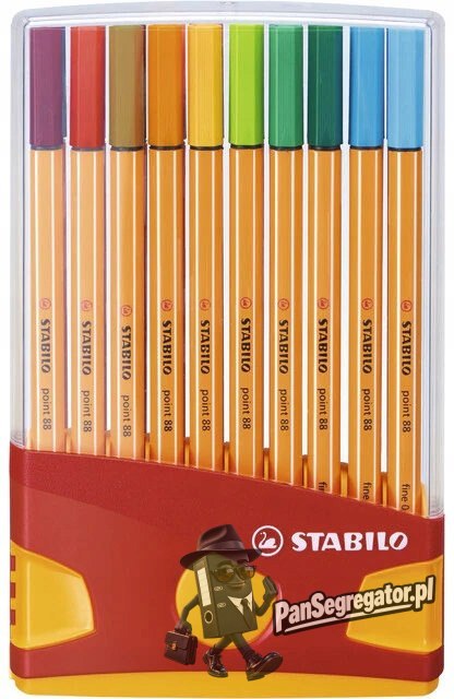 Cienkopis STABILO point 88 komplet 20szt COLOR PARADE 8820-03