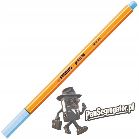 Cienkopis STABILO point 88/11 0,4mm błękit lodowy