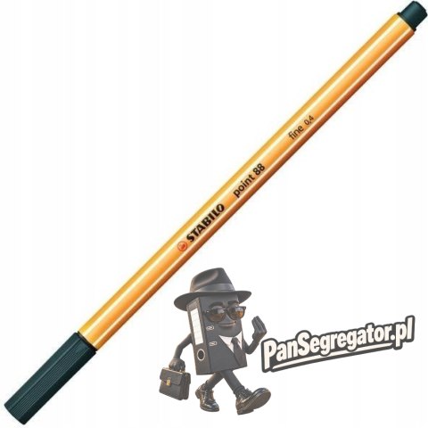 Cienkopis STABILO point 88/63 0.4mm ziemista zieleń