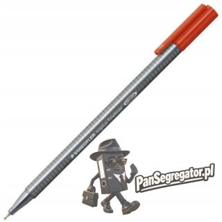 Cienkopis TRIPLUS FIN. czerwony STAEDTLER 0.3 334-2