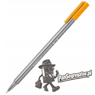 Cienkopis TRIPLUS FIN jasny pomarańczowy STAEDTLER 334-43 0.3
