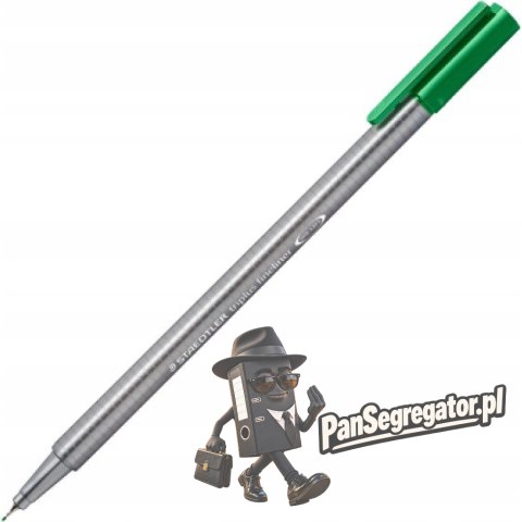 Cienkopis TRIPLUS FIN zielony STAEDTLER 334- 5 0.3