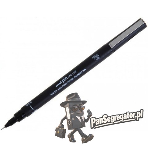 Cienkopis kreślarski PIN 05-200 czerwony UNI