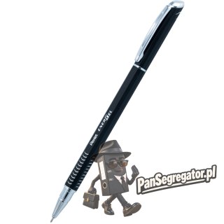 Cienkopis kulkowy 0,5mm ENERGEL SLIM czarna obudowa PENTEL